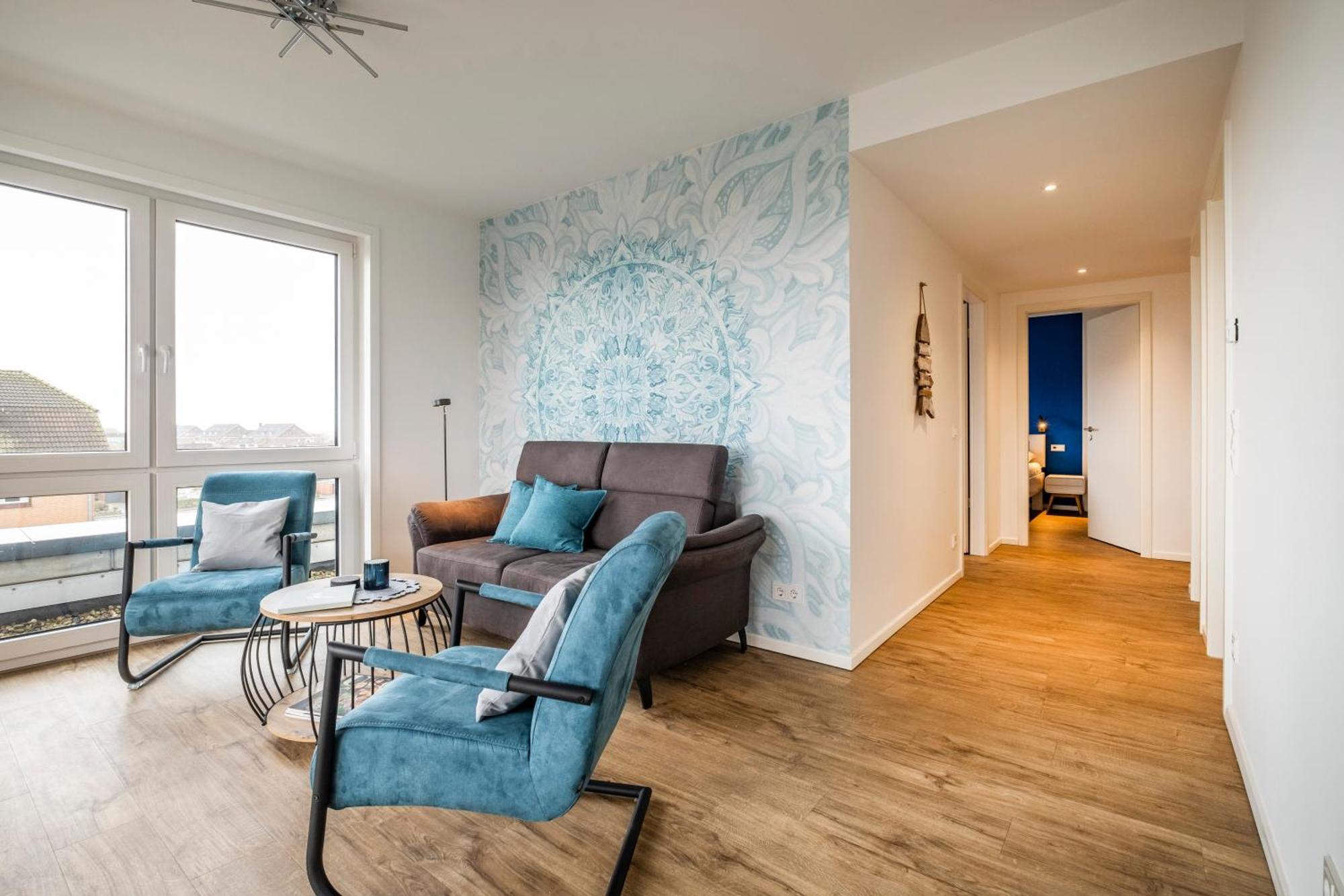 5 Sterne Penthouse Strandsuite Бюзум Экстерьер фото